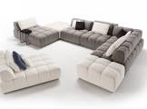 Sectional corner sofa TANCREDI NIERI