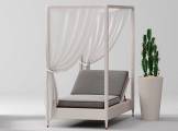 Daybed white with Canopy CIPRIANI HOMOOD