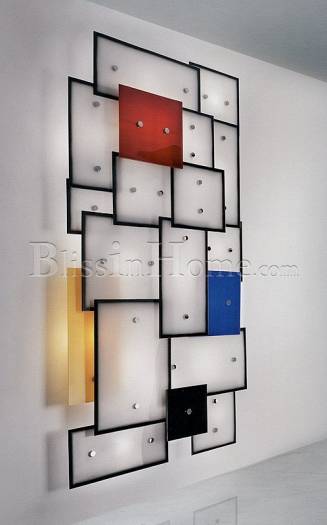 Sconce HABITAT CREATIVE 4 GLASS and GLASS 411 / A210