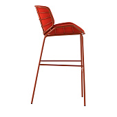 Bar stool Skin red TRABA