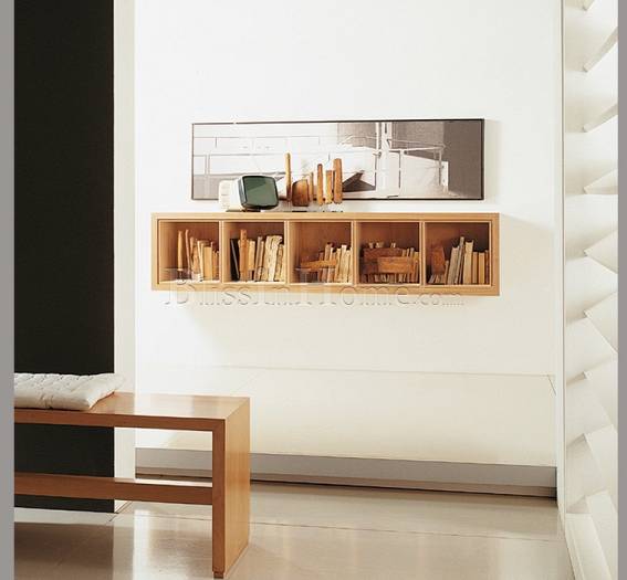 Modular suspended wall unit ANNIBALE COLOMBO W 1240/P