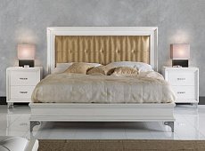 Marostica bed 180x200 3009 white/gold
