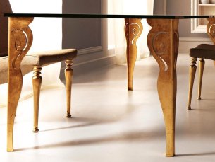 Dining table rectangular KALEIDO CORTE ZARI 208-VR1