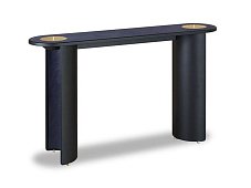 Oval wooden console table PARSEC BAXTER