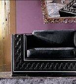 Phedra glamour armchair black