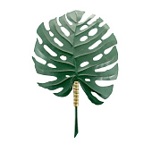 Wall Sconce Hortus Monstera Leaf BRONZETTO