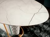 Dining table oval FORMERIN BRERA LOUNGE Tavolo