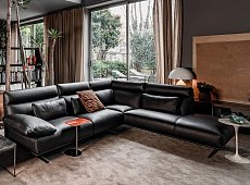 Modular corner sofa CIERRE CRYSTAL COMPOSITION