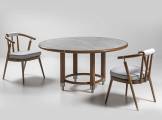 Dining table round Timo Outdoors ANNIBALE COLOMBO