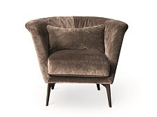 Armchair fabric with armrests LOVY BONALDO