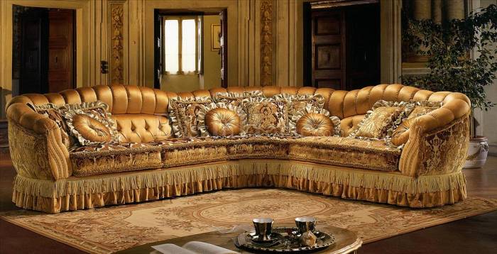 Modular corner sofa LUCILLA Luxury SAT EXPORT LUCILLA Luxury 3+A+2