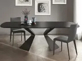 Dining table rectangular Prora shape BONALDO