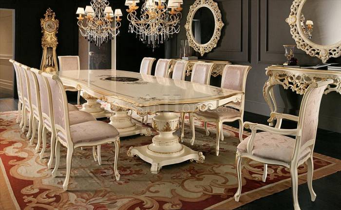 Dining table rectangular MODENESE 11114A