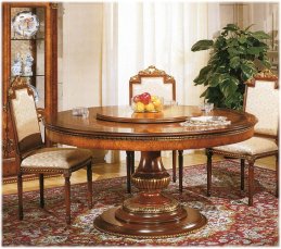 Round dining table AR ARREDAMENTI 1605 + 1605/LS