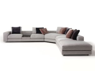 Modular corner sofa SINFONIA MUSSI