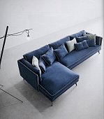 Modular corner sofa DALL'AGNESE MILTON 2