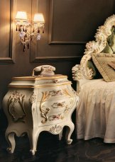 Four drawer bedside table MODENESE 11204
