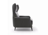 High-back armchair with armrests DUFFLE DITRE