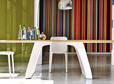 Dining table rectangular Brenta TONIN 8057FSL_wood LG
