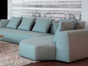 Modular corner sofa PANORAMA BONALDO F025 + E006