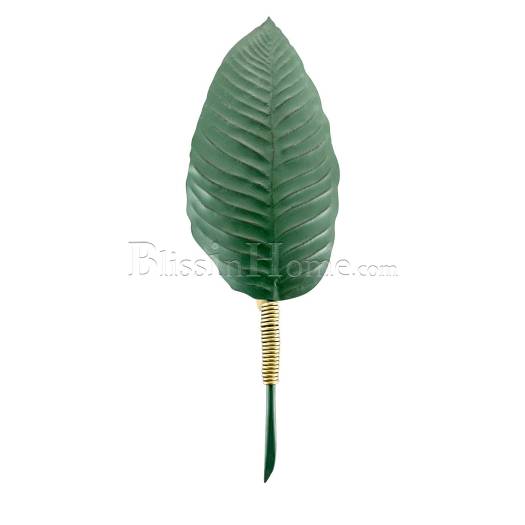 Wall Sconce Hortus Heliconia Leaf BRONZETTO