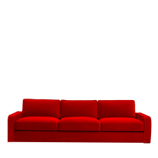 Sofa Romeo red DOM EDIZIONI