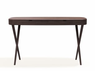 Rectangular wooden writing desk with drawers VANITY AMURA