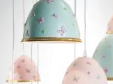 Pendant Lamp Butterfly 18-Light Multicolor VILLARI HOME COUTURE