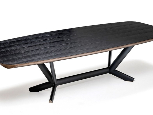 Dining table rectangular CATTELAN ITALIA PLANER WOOD