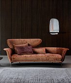 Armchair fabric with armrests LOVY BONALDO