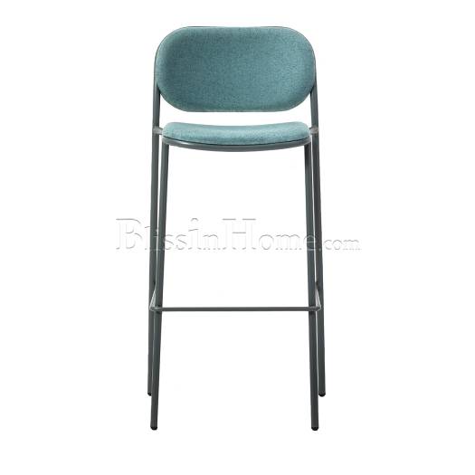 Bar stool 0184-IM Metis Tall gray TRABA