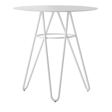 Bistro Table Self white TRABA