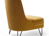 Lounge Chair Chris Saffron-yellow BODEMA