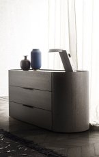 Dresser DEDALO PIANCA with 3 drawers