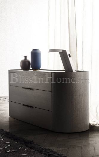 Dresser DEDALO PIANCA with 3 drawers