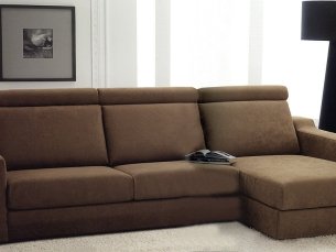 Modular corner sofa SOFFIO META DESIGN ART. 3457 Dx/Sx