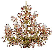 Chandelier 261 12-Light Floral Polychrome MECHINI