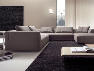 Modular corner sofa BE_LOOK I 4 MARIANI B187