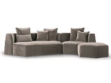 Sofa modular with footstool PANORAMA BONALDO