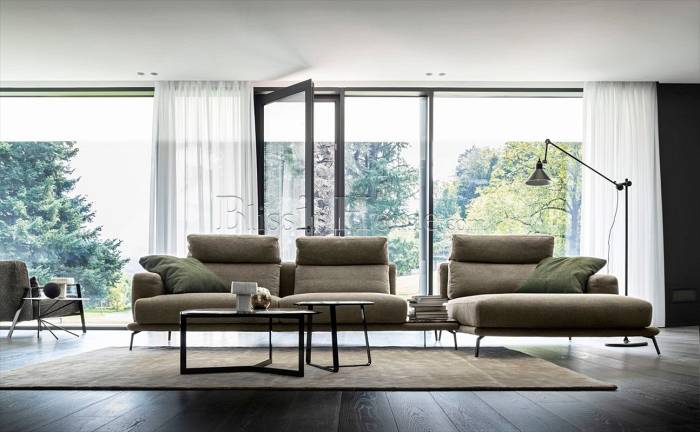 Sectional sofa BABILA NICOLINE SALOTTI 3032 + 5201