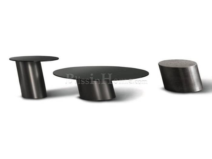 Oval metal coffee table PISA BONALDO