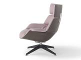Lounge Chair Saintluc Coach Pink AMURA