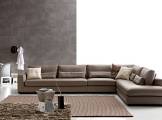 Corner sectional sofa leather LOMAN leather DITRE