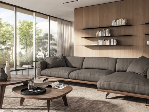 Modular corner sofa FANCY VIBIEFFE 470025+470036