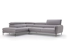 Corner sofa recliner fabric DEDALO AERRE