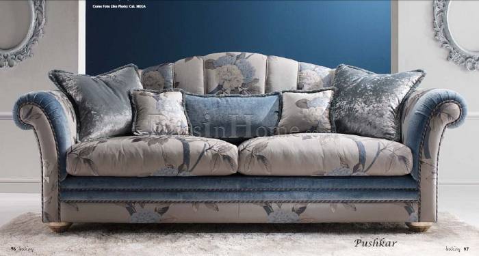 Pushkar sofas blue
