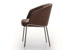 leather chair with armrests CENTRAL PARK 1 DITRE
