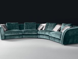 Sofa LEVANTE BLACK TIE LEV5H + LEVCURV