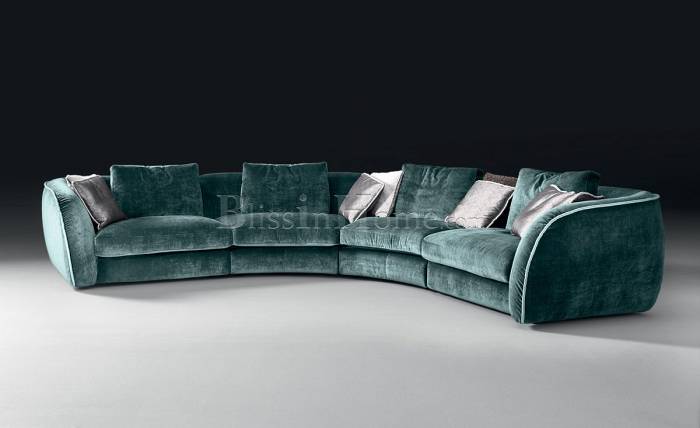 Sofa LEVANTE BLACK TIE LEV5H + LEVCURV