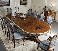 Dining table oval MODENESE 13139BC
